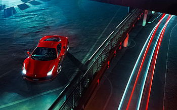 Ferrari, Cars, View From Above, 488, Gtb HD wallpaper