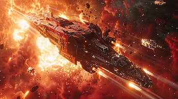 battlecruiser, Sci Fi HD wallpaper