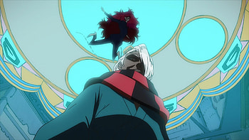Gatchaman Crowds, Anime series, Thought-provoking analysis, Death of gods HD wallpaper
