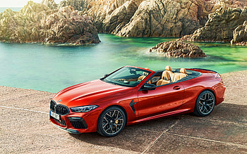 BMW M8 Competition Cabrio, , red cabriolet, 2022 cars, F92, R, luxury cars, 2022 BMW M8, german cars, BMW HD wallpaper