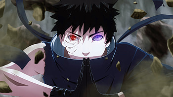 Anime - Naruto Rinnegan (Naruto) Sharingan (Naruto) Obito Uchiha HD wallpaper