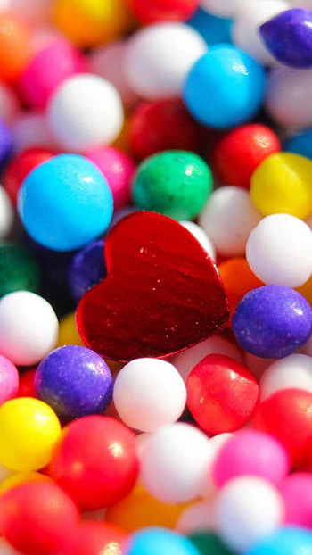 Love for candy sweets, Android delight, Sweet tooth's indulgence, Tempting sweetness HD phone wallpaper