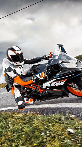 Ktm Rc 200, Racer HD phone wallpaper