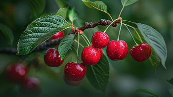 beautiful cherry, food, cherry, fruit, cuisine HD wallpaper