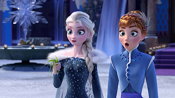 Queen Anna, Frozen Animation, Olaf's Frozen Adventure, Disney HD wallpaper