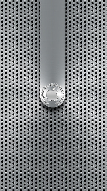 Background Metal apple lockscreen 6 plus HD phone wallpaper