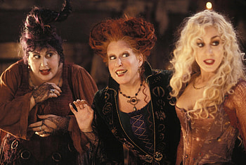 Sarah Jessica Parker, Bette Midler, movie, Hocus Pocus HD wallpaper