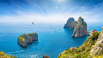 Capri Island, Boat trips, Best prices, Capri adventure HD wallpaper