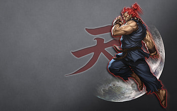 Street Fighter Akuma Wide HD wallpaper