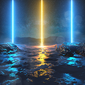 Shine, Light, Bright, Rays, Beams, 3D, Lines HD phone wallpaper