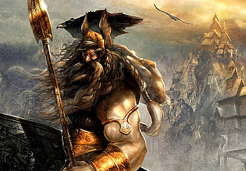 Dwarven Warrior, dwarf, fantasy, warrior, artistic HD wallpaper