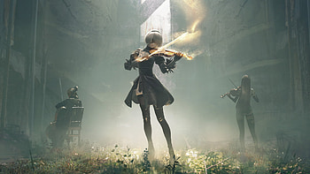 Nier Automata Music Concert, nier-automata, 2017-games, games, artwork, artist, digital-art HD wallpaper