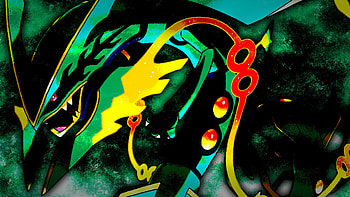 Mega Rayquaza on picsfair.com HD wallpaper