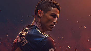 Soccer Icon in Action, Sports, soccer, Cristiano Ronaldo HD wallpaper
