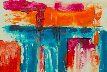 Abstract, Multicolored, Motley, Paint, Stains, Spots, Canvas HD wallpaper