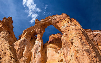 Grosvenor Arch, utah HD wallpaper