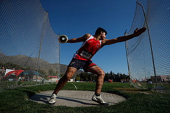 Felipe De la Maza, Discus Throw HD wallpaper