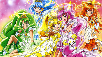 Glitter Force, Fresh Precure Girls, Anime , Cure HD wallpaper