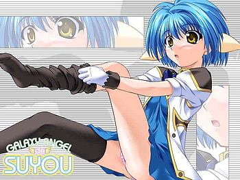 Galaxy angel Mint Blancmanche, feamale, anime, galaxy angel, cute, tags HD wallpaper