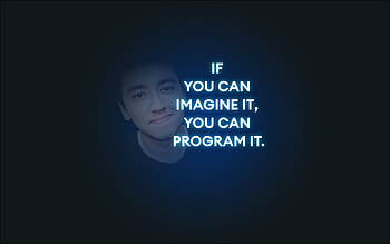 Si Puedes Imaginarlo , Puedes Programarlo., technology, programming HD wallpaper