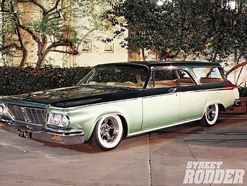 New Yorker, chrysler, custom, green, 1964 HD wallpaper