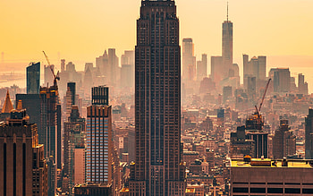 Empire State Building, Sky-high views, Concrete jungle, Steel and glass HD wallpaper
