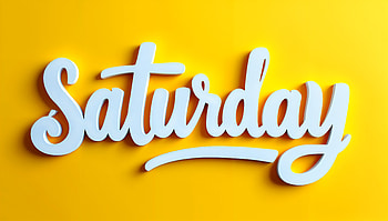Vibrant Saturday: Ultra, saturday, typography, colors HD wallpaper