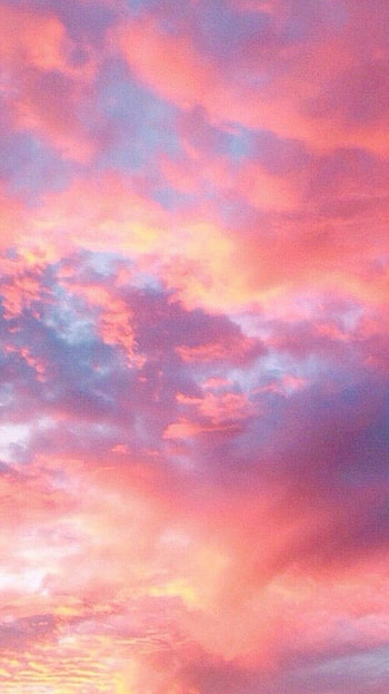 Clouds aesthetic, Pink clouds , Serene backdrop, Calming and soothing HD phone wallpaper