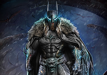 Dark knight, batman, warrior, art HD wallpaper