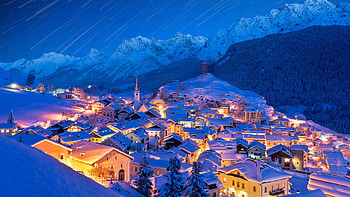 city night HD wallpaper