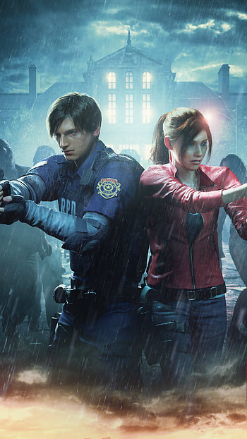 Leon S. Kennedy, video game, Resident Evil 2 (2019) HD phone wallpaper