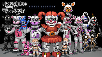 Five Nights At Freddy's, Video Game, Five Nights At Freddy's: Sister Location HD wallpaper