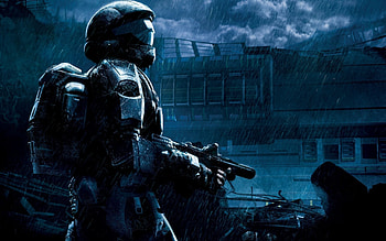 Halo 3: ODST, Top background, Halo-themed , Gaming visuals HD wallpaper