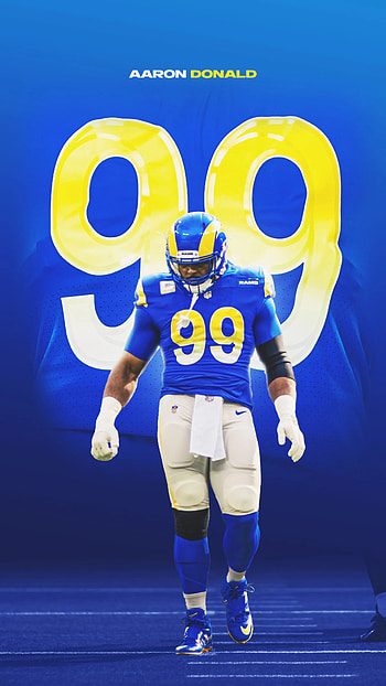 Aaron Donald, Los Angeles Rams HD phone wallpaper