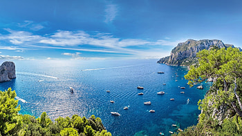 Capri Island, Blue Grotto Tour, Rome escapade, Unforgettable journey HD wallpaper