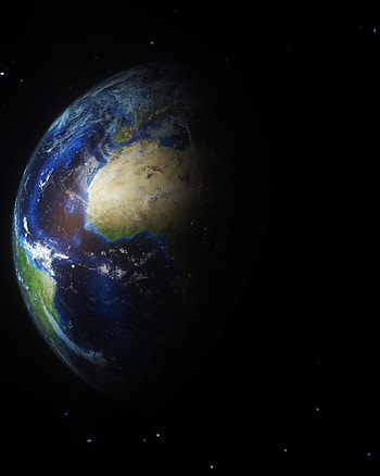 Universe, Surface, Planet, Atmosphere HD phone wallpaper