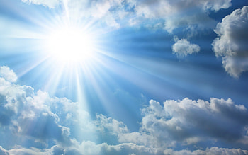 Sun, Landscape, Background, Sky, Clouds HD wallpaper