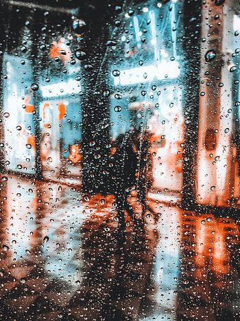 Drops, Silhouette, Miscellanea, Miscellaneous, Wet, Spray, Glass HD phone wallpaper