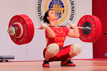 Deng Mengrong, Weightlifting HD wallpaper
