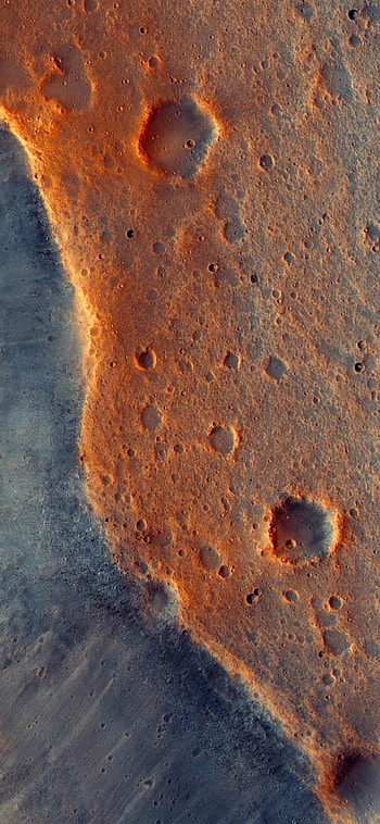 Mars discovery, Alien terrain, Barren wasteland, Extraterrestrial world HD phone wallpaper