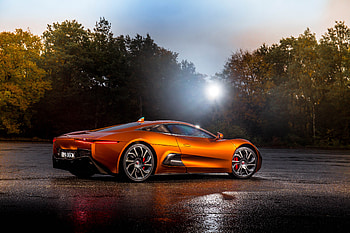 Jaguar C X75 007 Spectre Rear, jaguar, cars, 2018-cars HD wallpaper
