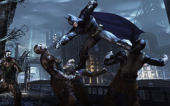 batman arkham city, batman, villians, arkham, city HD wallpaper