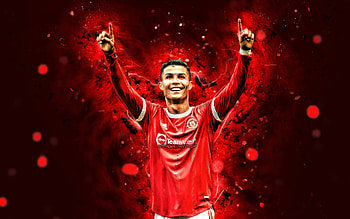 Cristiano Ronaldo, criatiano ronaldo, Manchester United HD wallpaper