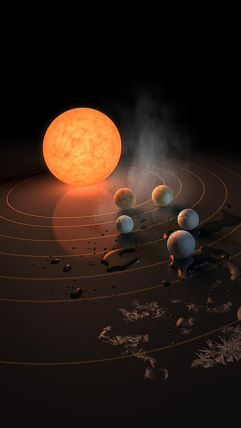Solar System, Planets HD phone wallpaper