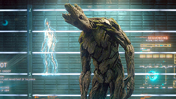 Guardians of the Galaxy, Baby Groot, Marvel Cinematic Universe, Anniversary tribute HD wallpaper