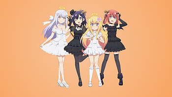 Gabriel DropOut, Angelic mischief, Slice of heaven, Heavenly comedy HD wallpaper