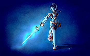 SWORD WARRIOR GIRL, Lineage 2 Elves, Swords, Girls, Fantasy, Games HD wallpaper