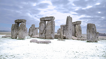 Snowy Stonehenge, Cool6case followme, Social media , r HD wallpaper