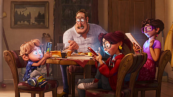 The Mitchells vs. the Machines, 2021 screencap, Visual spectacle, Comedy adventure HD wallpaper