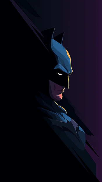 Batman Minimalist Silhouette - Dark Knight, minimalist, Comic, Batman, Minimalist Comic HD phone wallpaper
